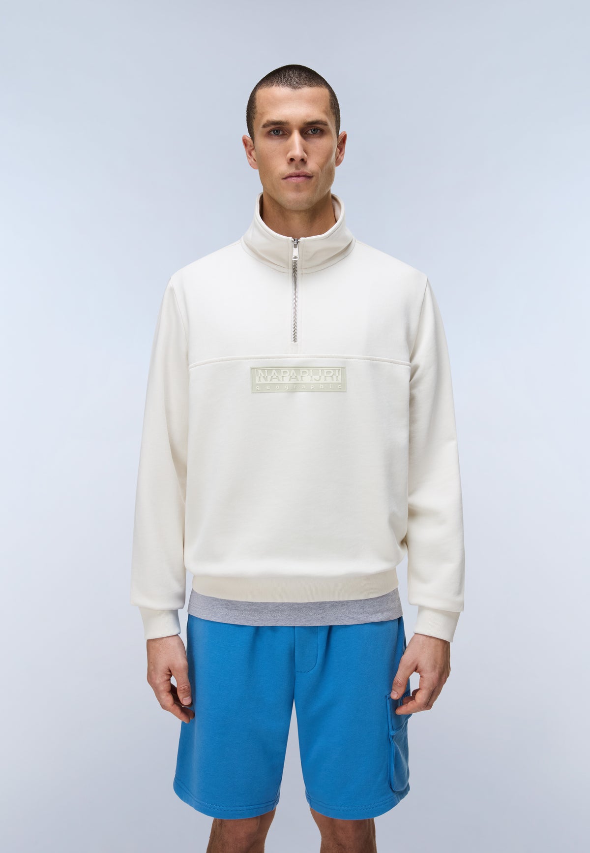 Sweat-shirt en French Terry Box Logo  - 3