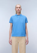 Aurora Piqué Short Sleeve Polo Light Blue - 3