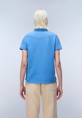 Aurora Piqué Short Sleeve Polo Light Blue - 5