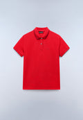 Aurora Piqué Short Sleeve Polo Red - 1