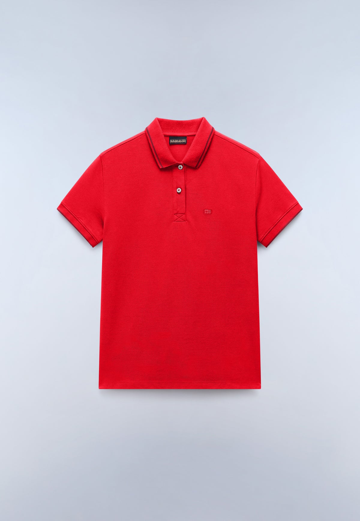 Aurora Piqué Short Sleeve Polo Red - 1