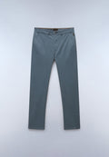 Puyo Summer Chino Trousers Grey - 1