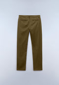 Pantalón Chino de Verano Puyo Verde Oliva Scuro - 7