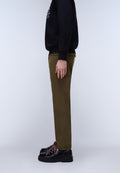 Pantalón Chino de Verano Puyo Verde Oliva Scuro - 3