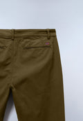 Pantalón Chino de Verano Puyo Verde Oliva Scuro - 6