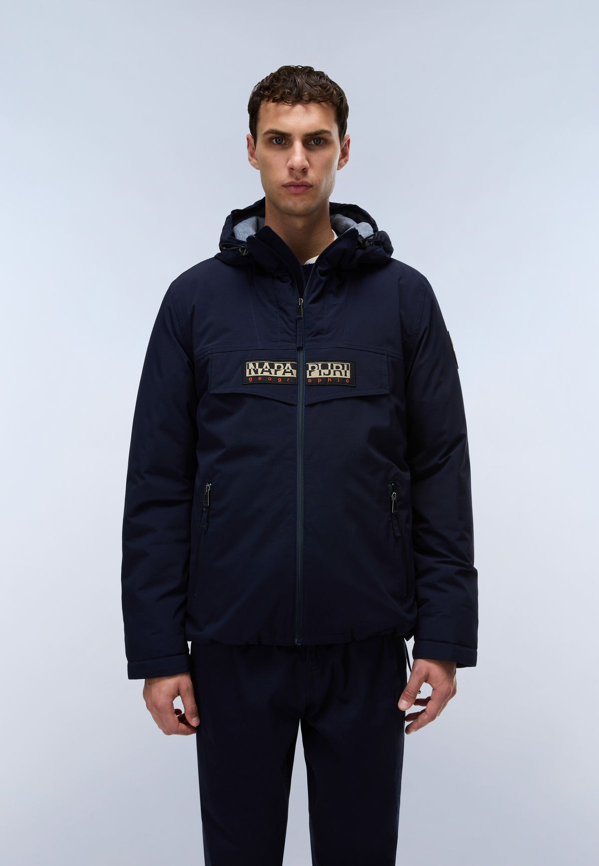 Napapijri Rainforest Open Winter Jacket Dark Blue Men - 3