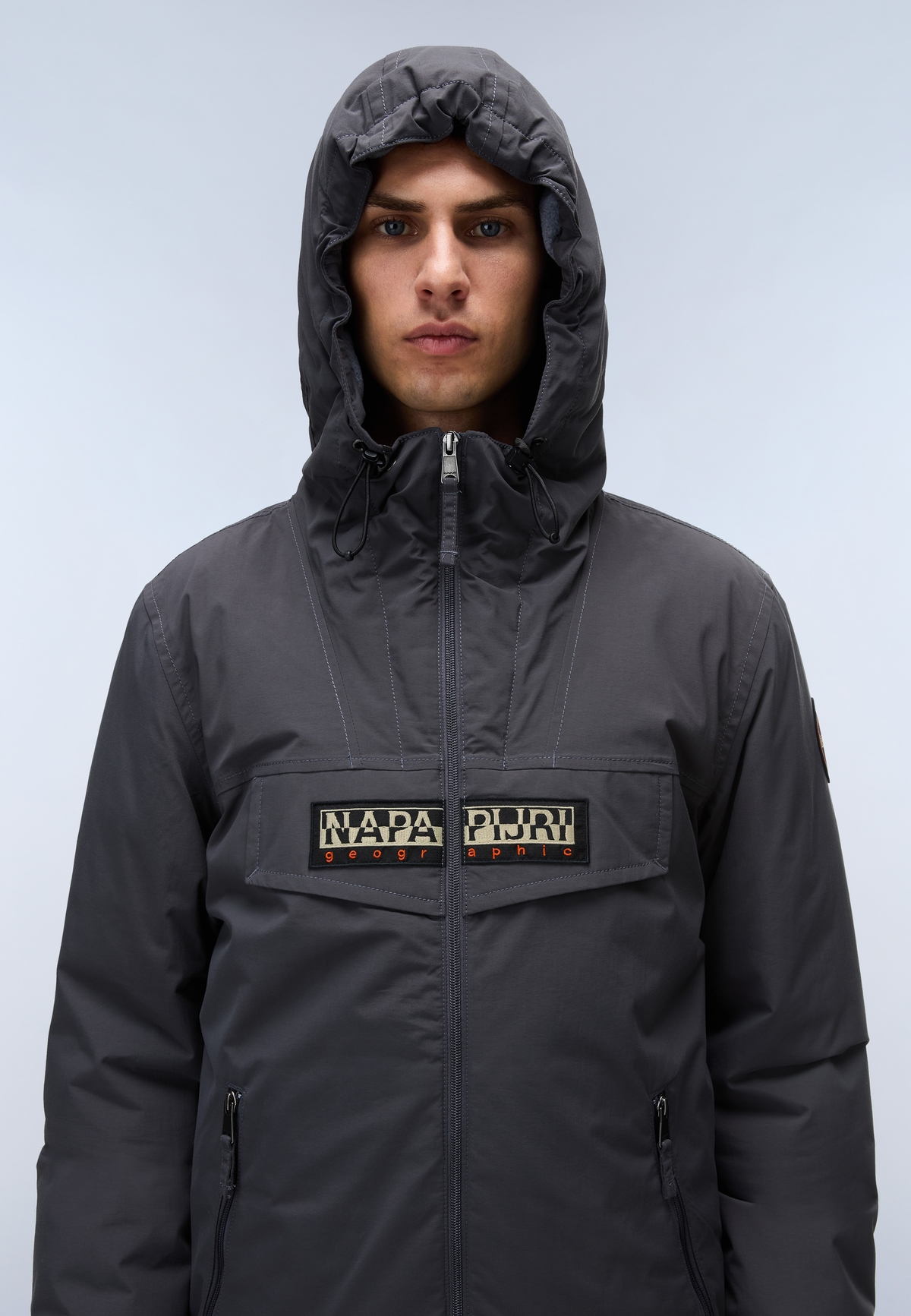 Napapijri Rainforest Open Winter Jacket Dark Grey Men - 2
