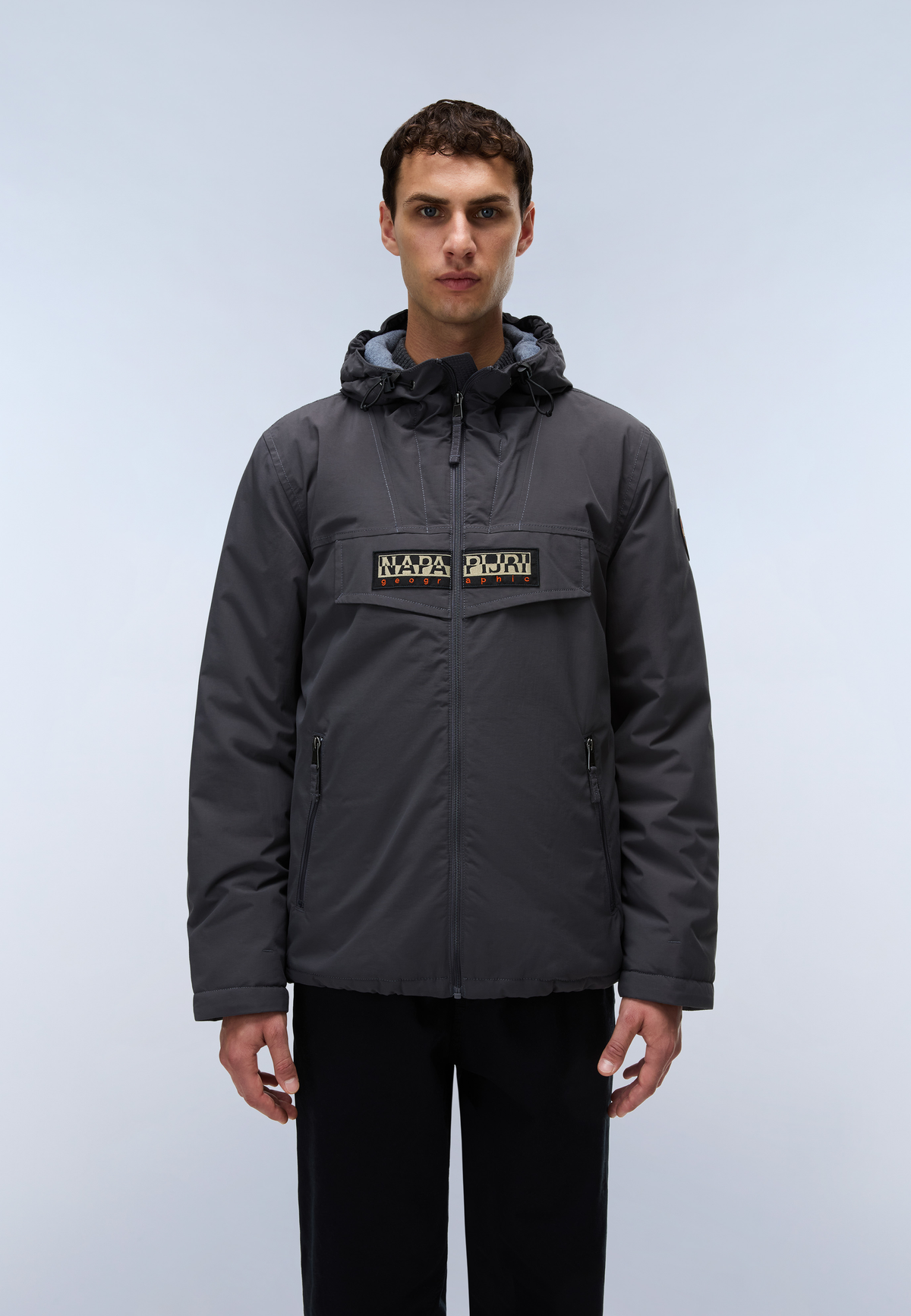 Napapijri Rainforest Open Winter Jacket Dark Grey Men - 3