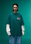 T-Shirt a Maniche Corte Ocelot in Jersey  - 3