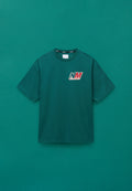 T-Shirt a Maniche Corte Ocelot in Jersey  - 1