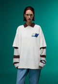 Ocelot Jersey Short Sleeve T-Shirt White Whisper - 3