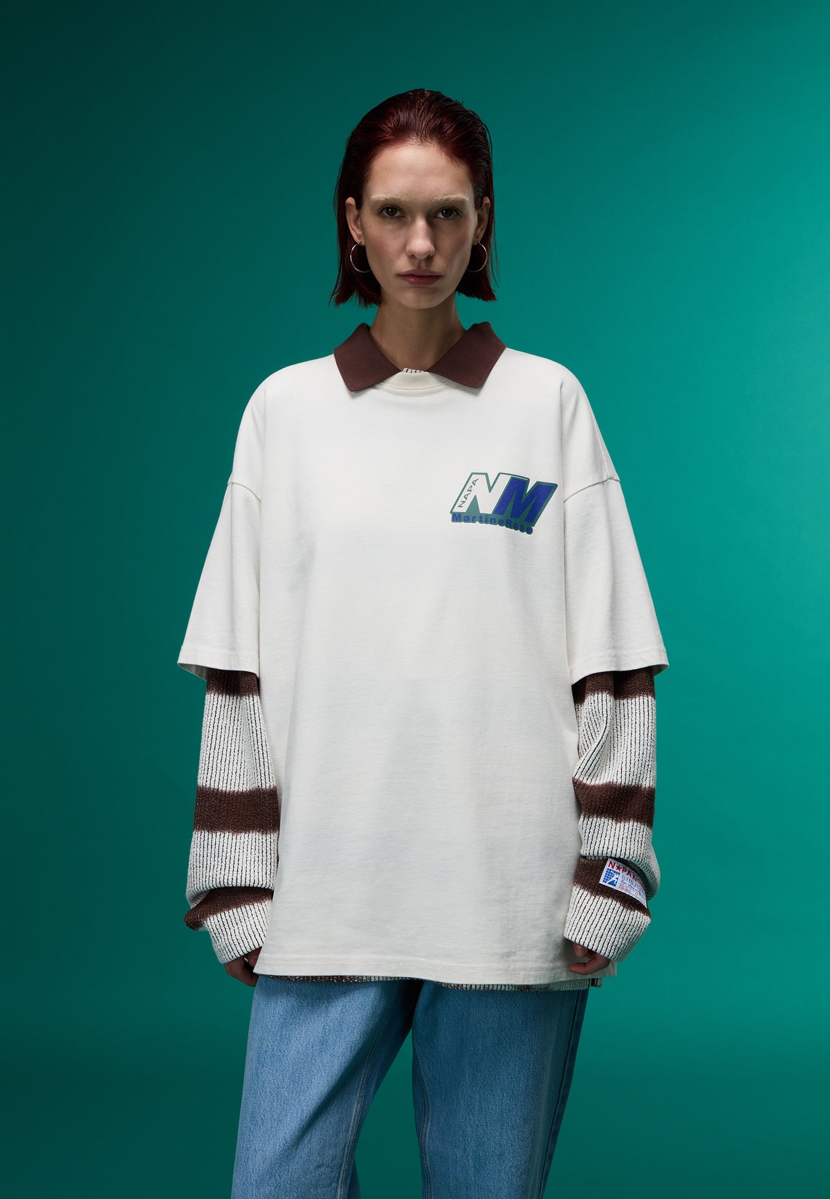 T-Shirt a Maniche Corte Ocelot in Jersey  - 3