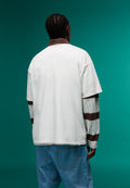 Ocelot Jersey Short Sleeve T-Shirt White Whisper - 4