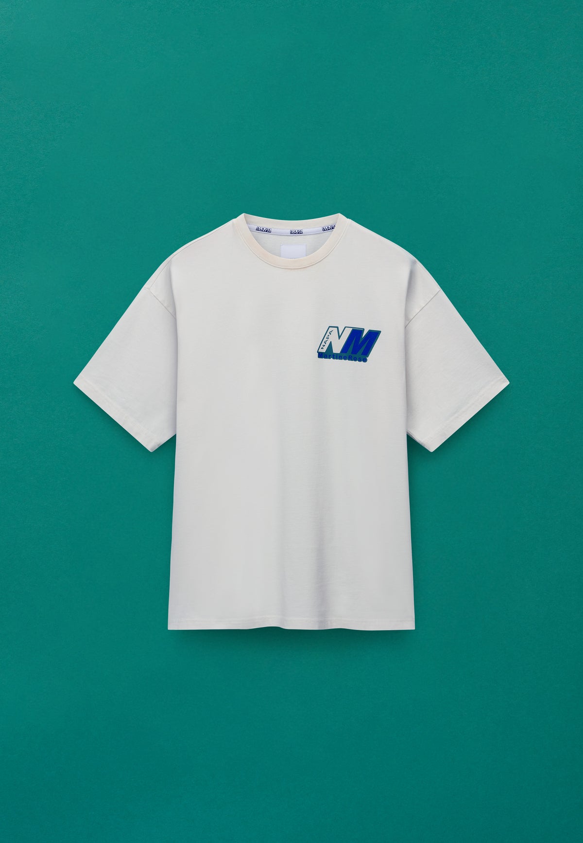 T-Shirt a Maniche Corte Ocelot in Jersey  - 1