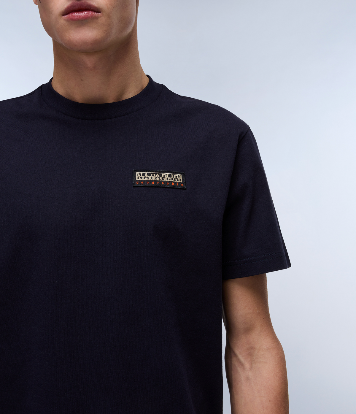 Iaato Short Sleeve T-ShirtDark Blue