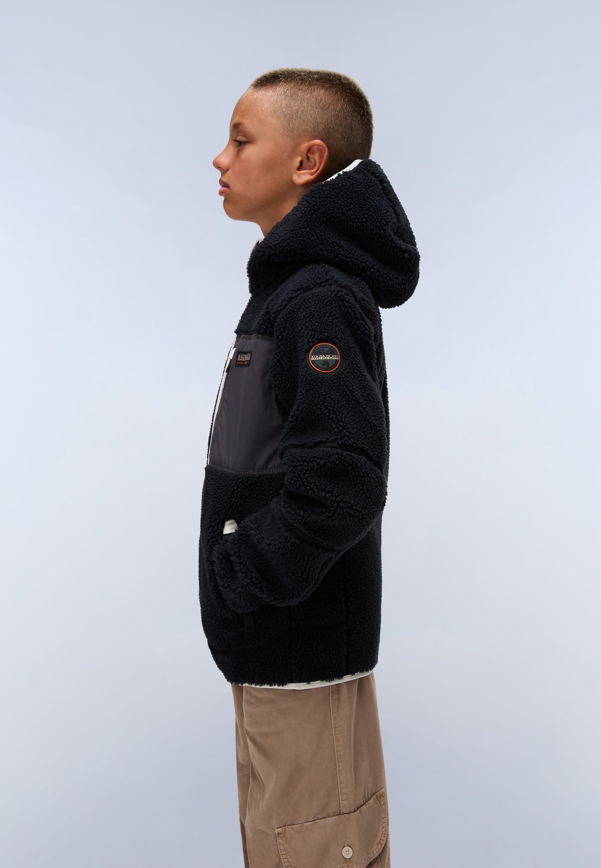 Napapijri Felpa Burgee in Pile - Bambini 8-16 anni | – Bimbi Vip Napapijri Felpa Burgee in Pile - Bambini 8-16 anni | – Bimbi Vip