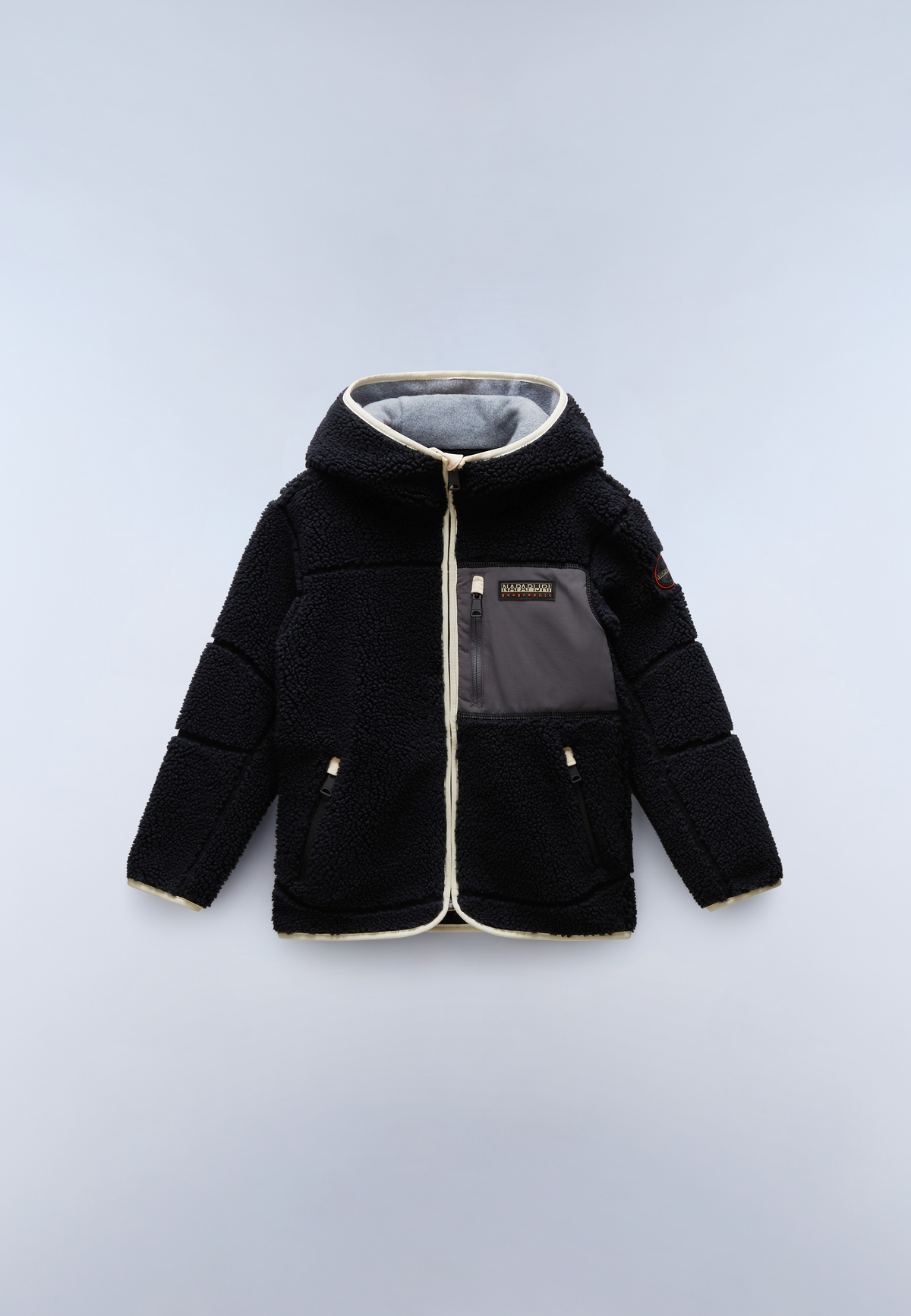 Fila BARUMINI UNISEX - Felpa con cappuccio - bianco Fila BARUMINI UNISEX - Felpa con cappuccio - bianco