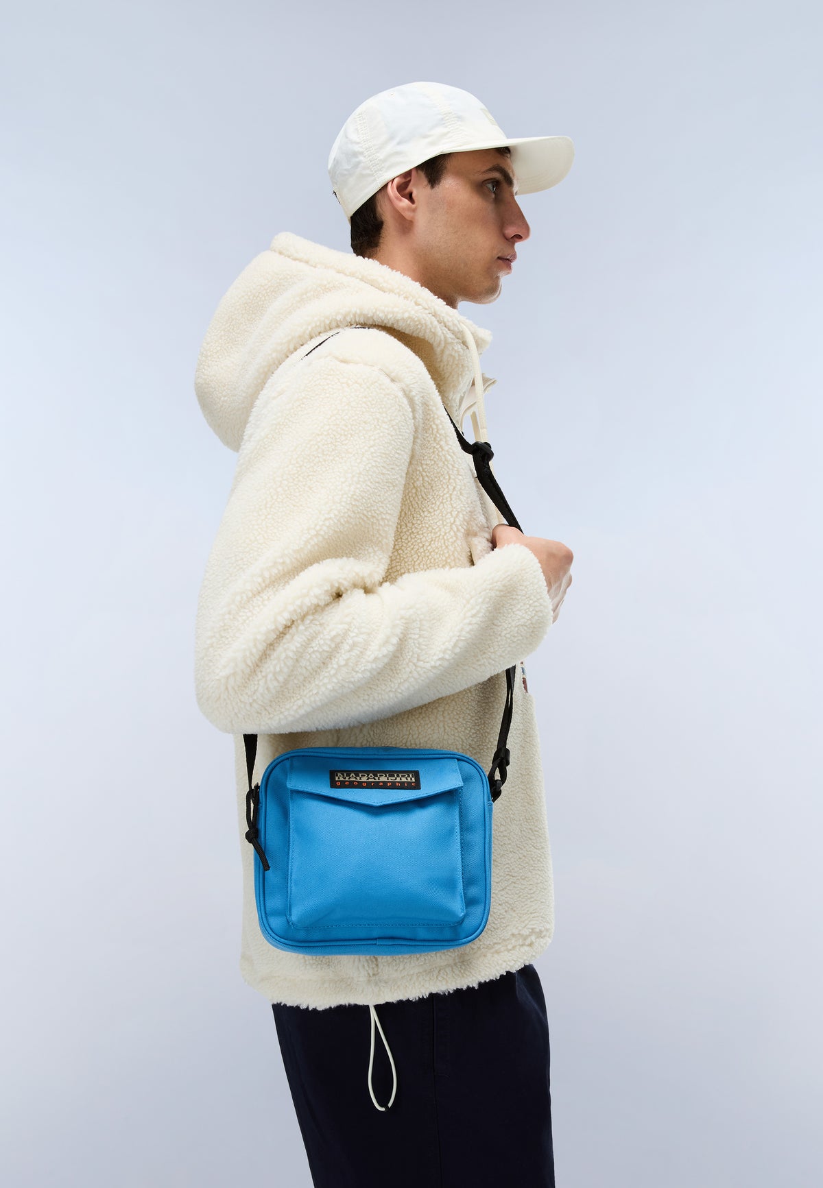 Napapijri Borsa a Tracolla Voyage Blu Cyaneus Uomo e Donna - 2