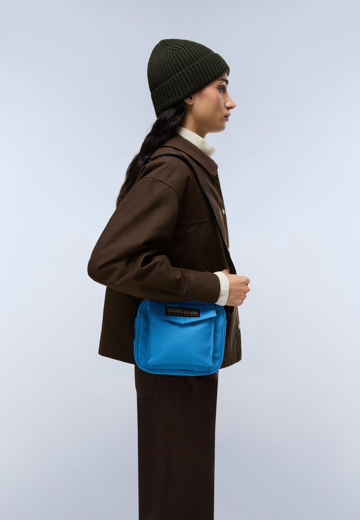 Napapijri Borsa a Tracolla Voyage Blu Cyaneus Uomo e Donna - 3