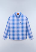Eos Long Sleeve Shirt Blue Check CHM - 1