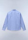 Eos Long Sleeve Shirt Blue Check CIN - 5
