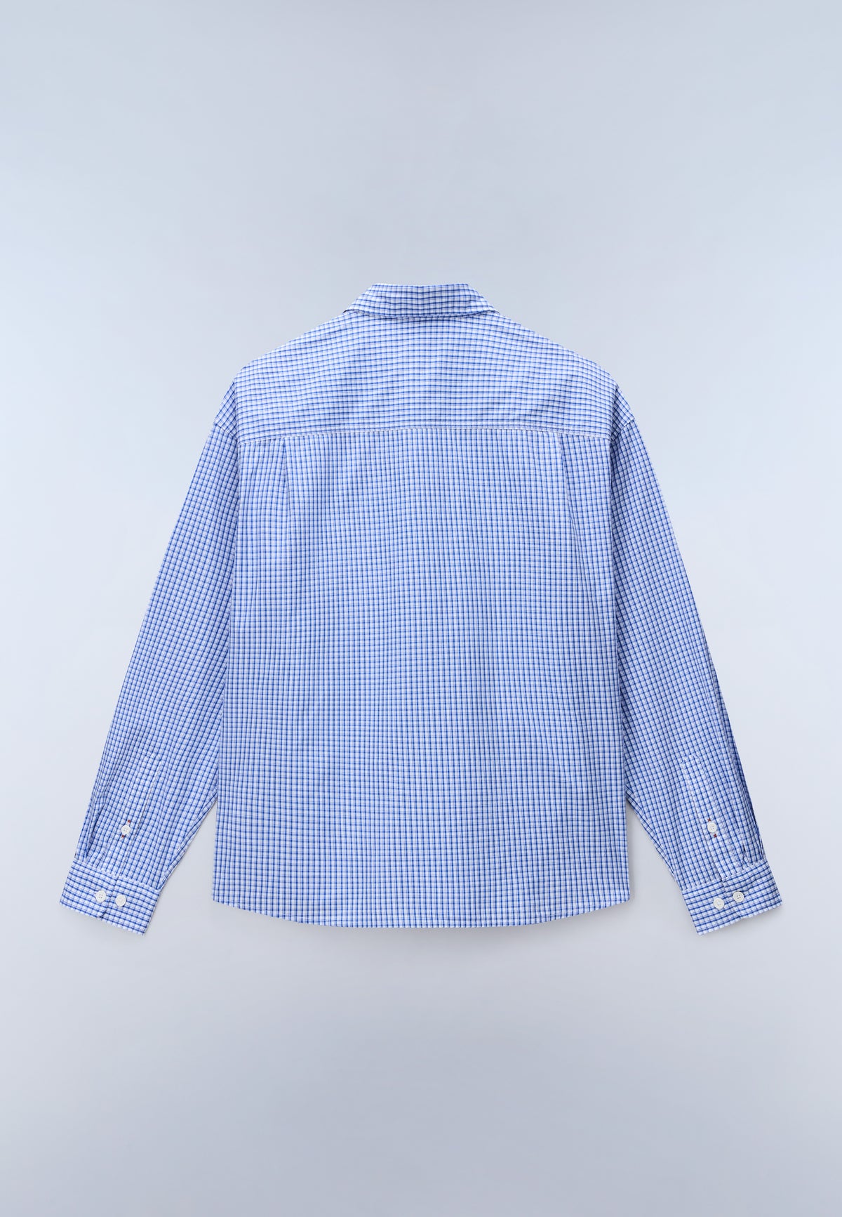 Eos Long Sleeve Shirt Blue Check CIN - 5