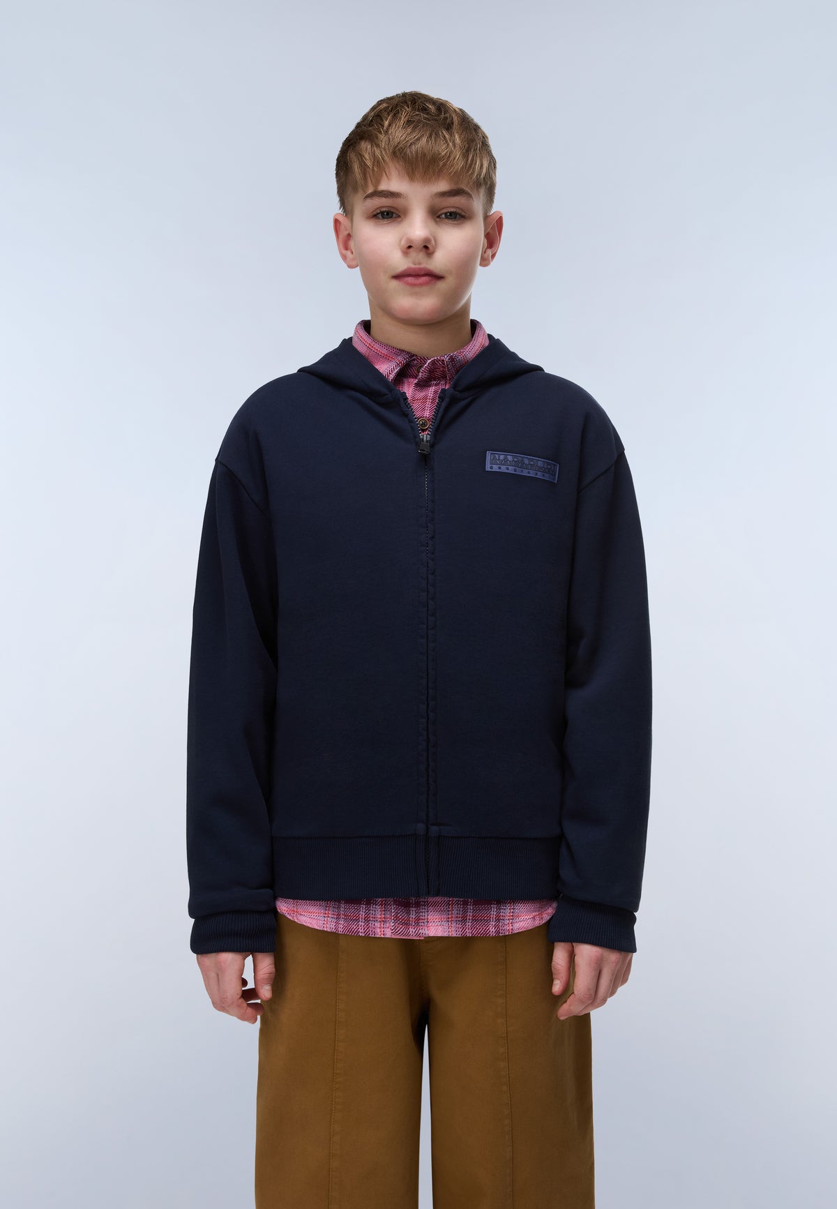 Sweat à Capuche en French Terry New Box Logo  - 3