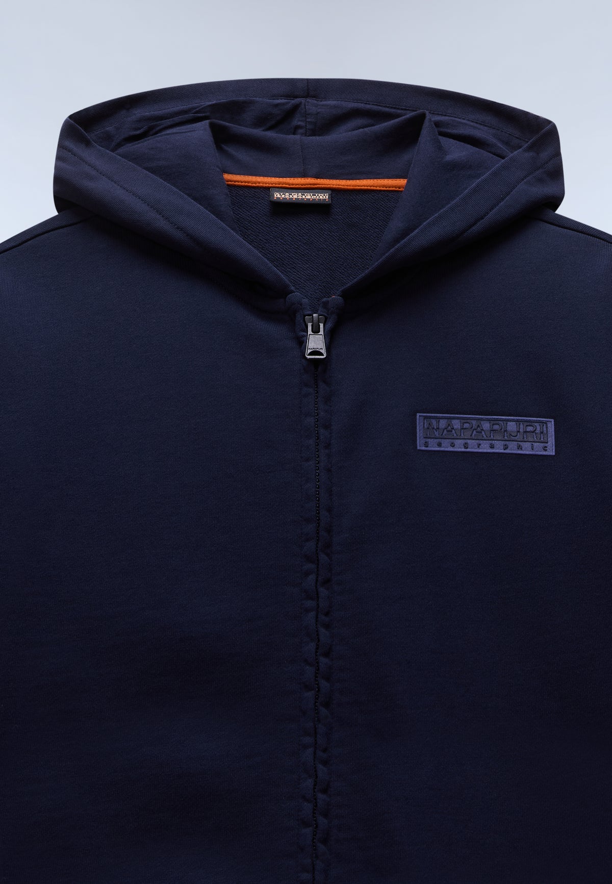 Nueva Sudadera con Capucha Box Logo French Terry Dark Blue - 2