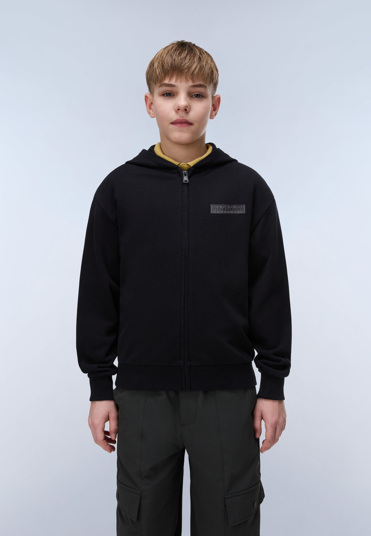 Sweat à Capuche en French Terry New Box Logo  - 3