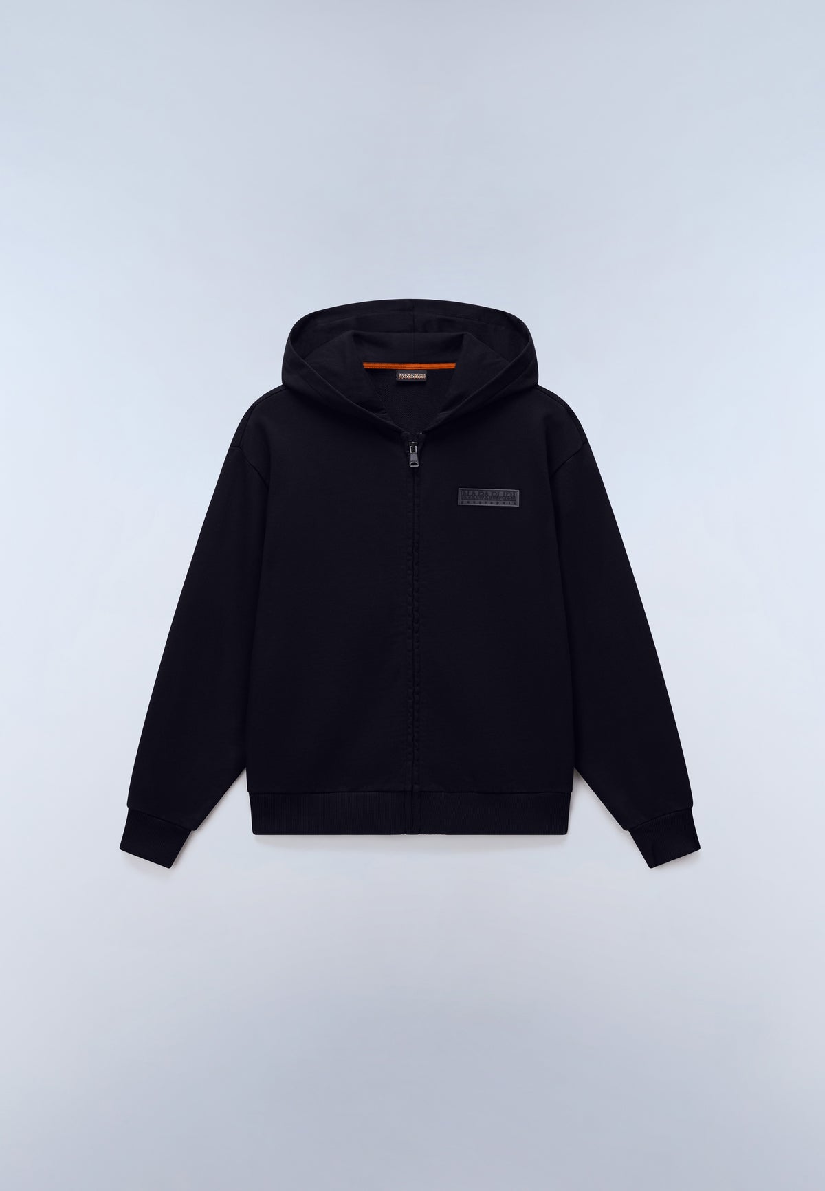 New Box Logo French Terry Hoodie Black - 1
