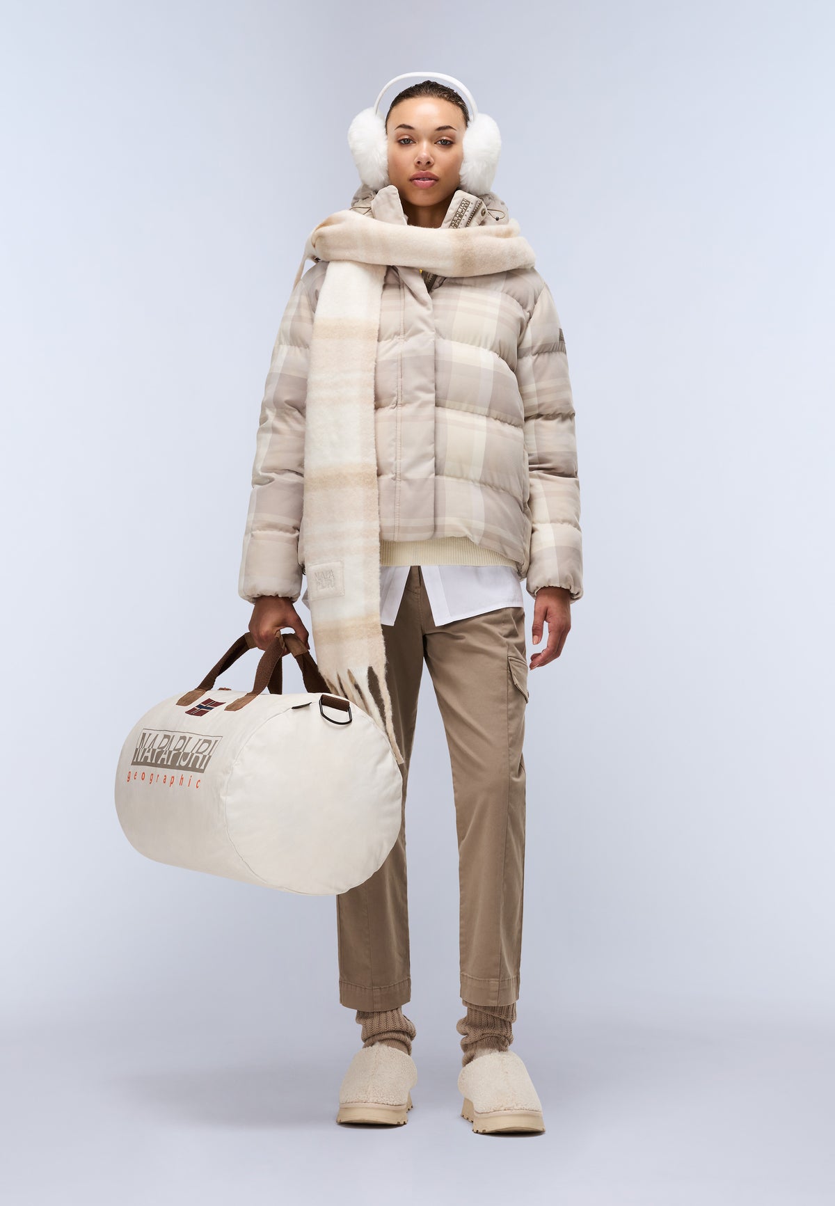 Giacca Glane Check Beige Check - 3