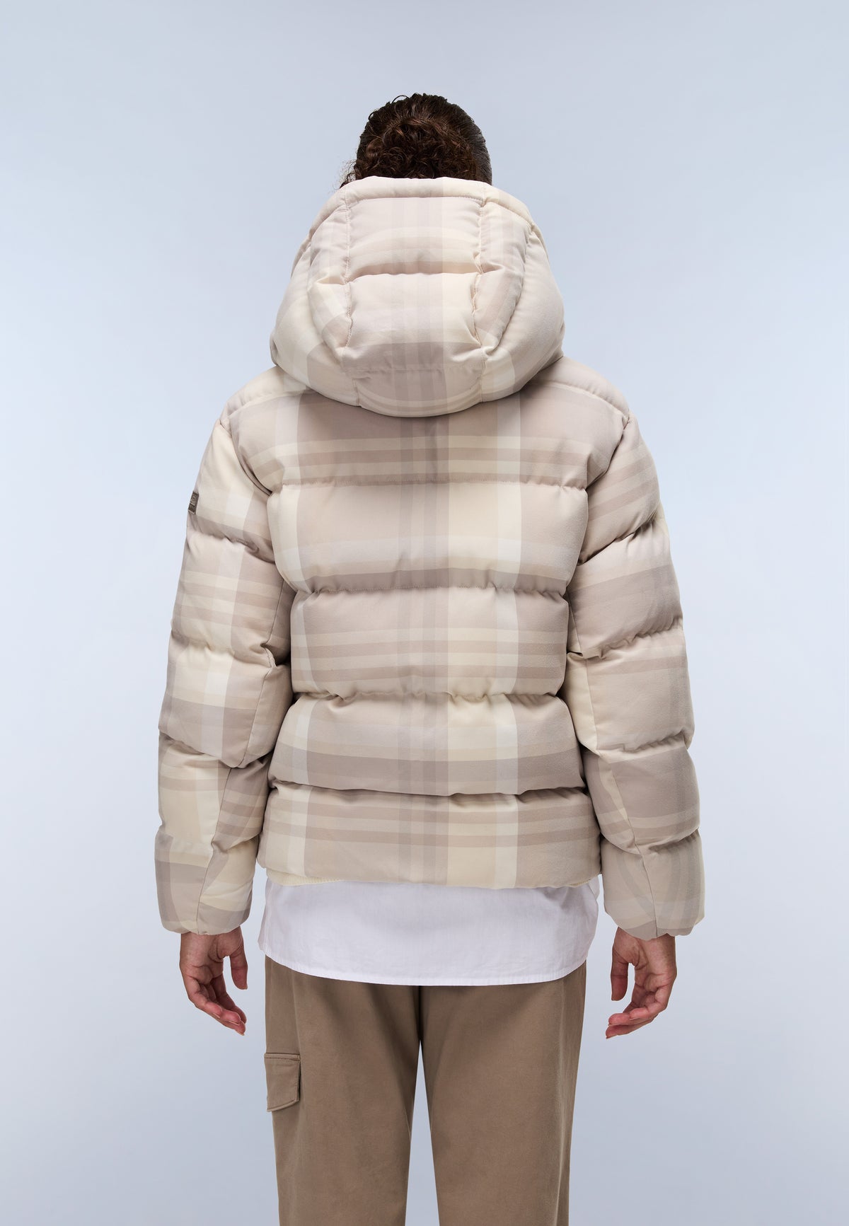 Giacca Glane Check Beige Check - 6