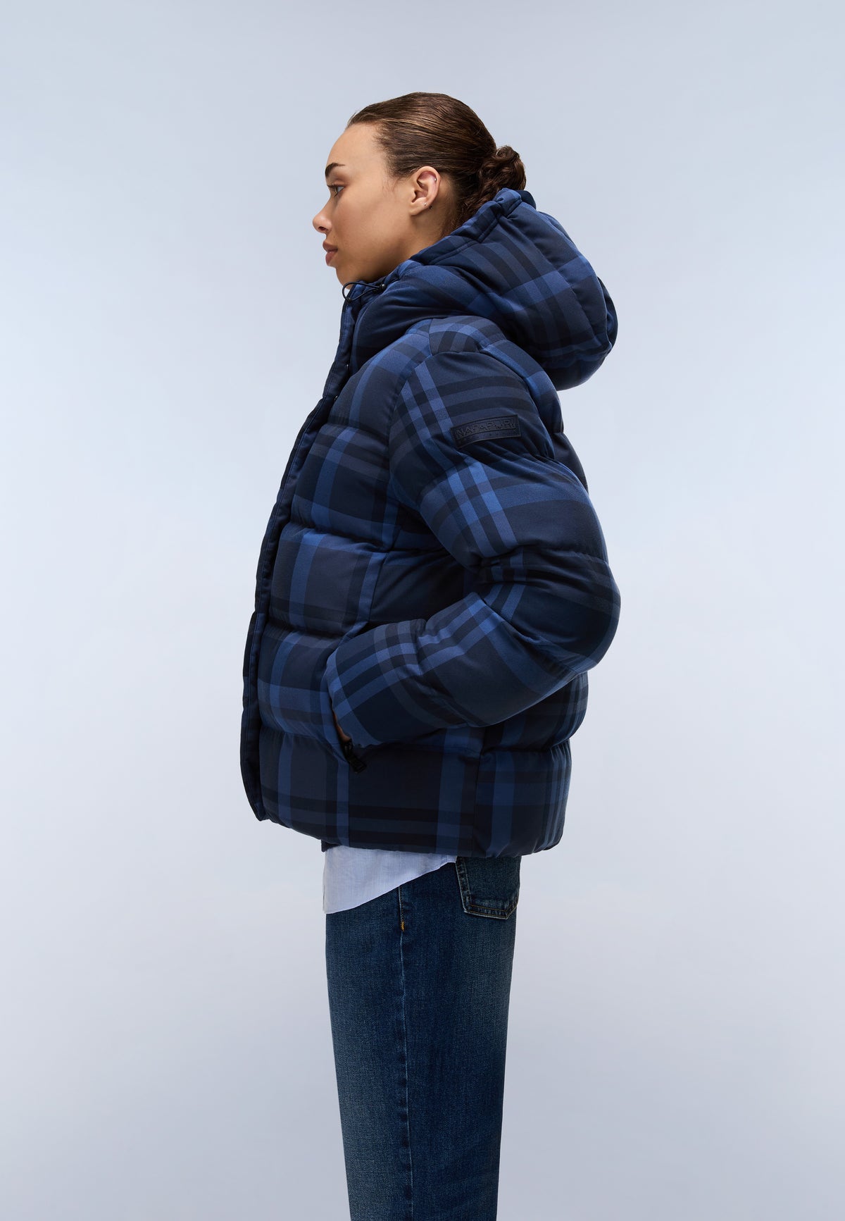 Giacca Glane Check Blu Check - 5