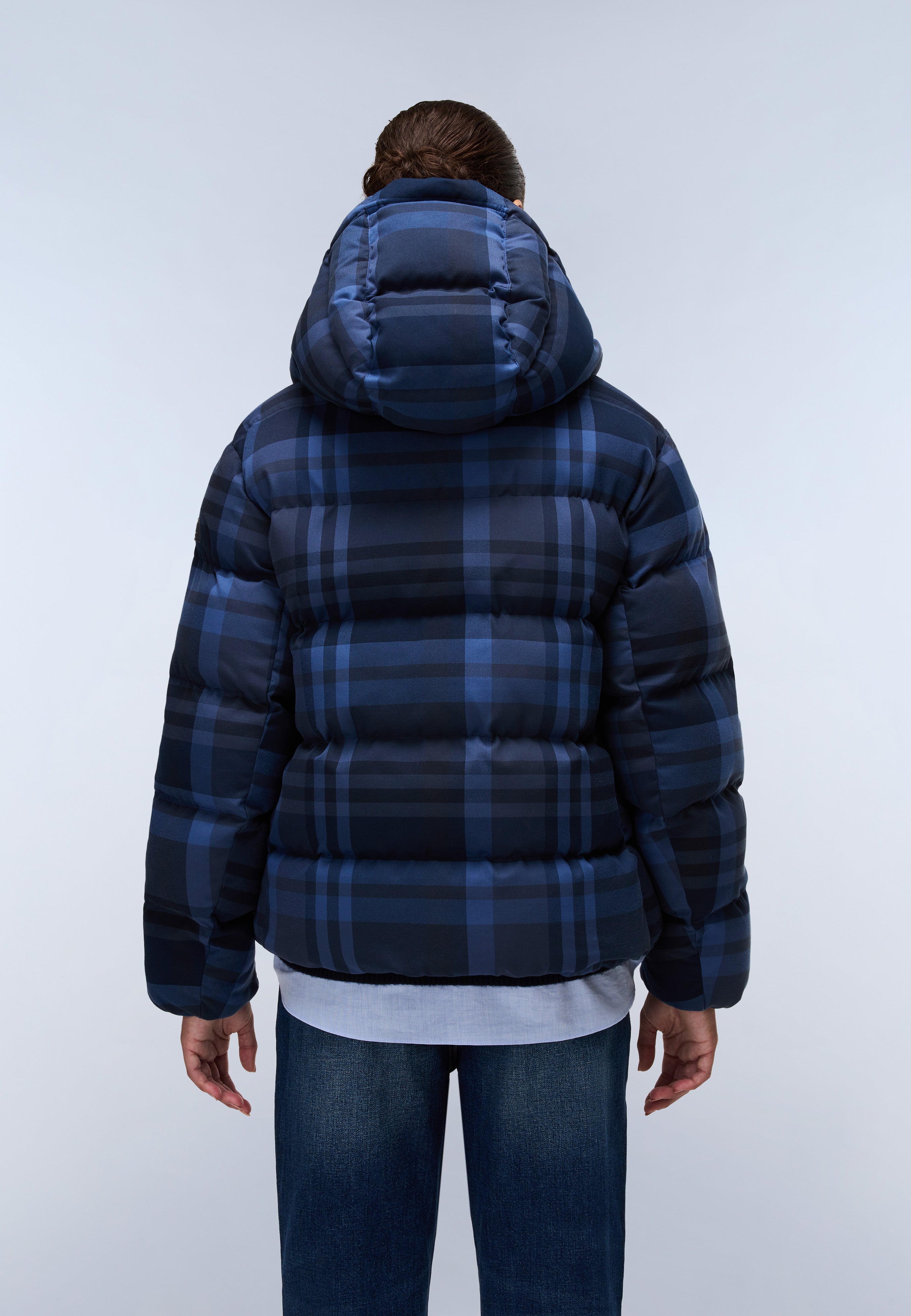 Glane Check Puffer Jacket | Puffer Jackets | Napapijri PT