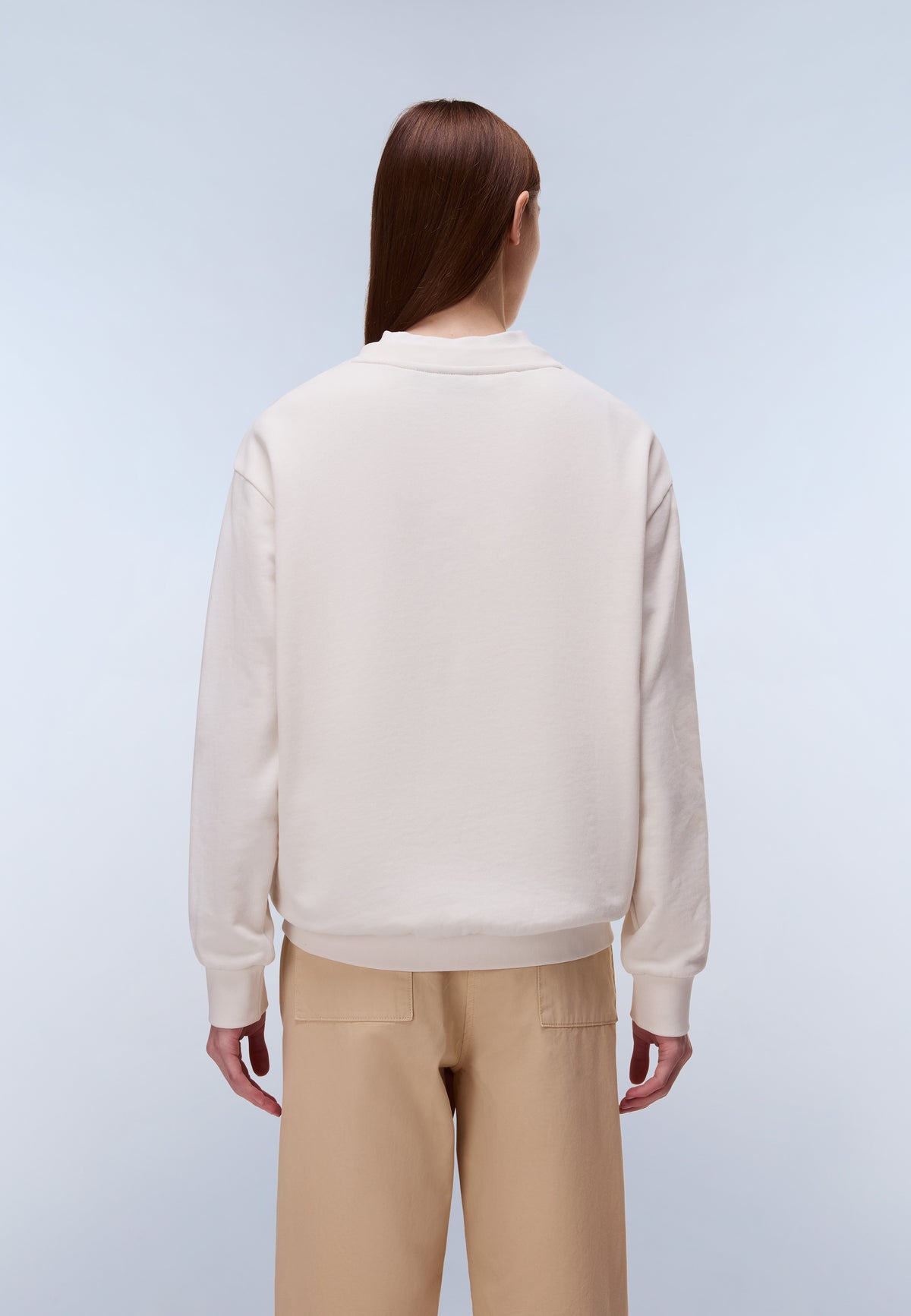 French Terry Sweatshirt Antimony  - 5