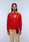 Antimony French Terry Sweatshirt Red - 4