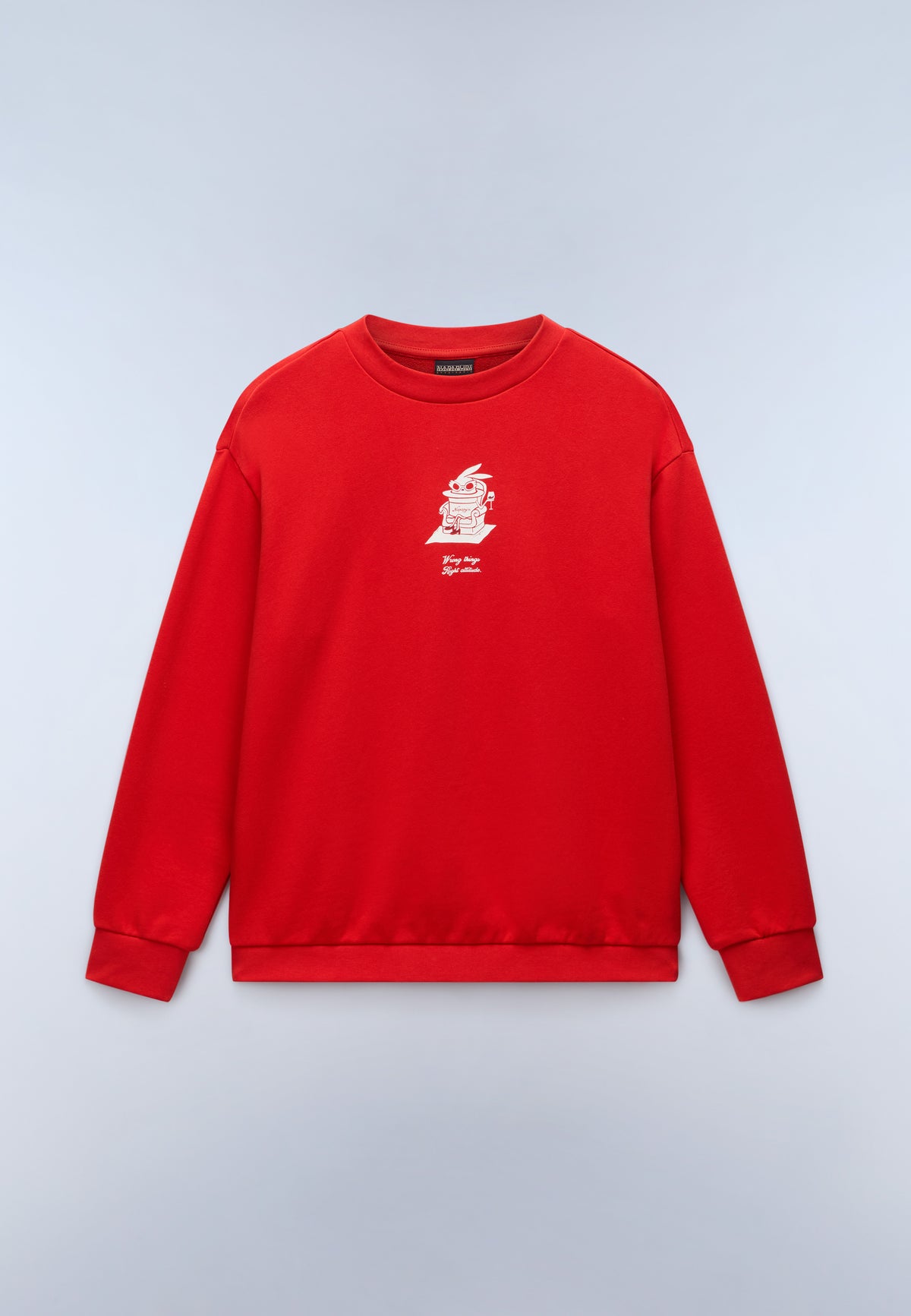 Antimony French Terry Sweatshirt Red - 1