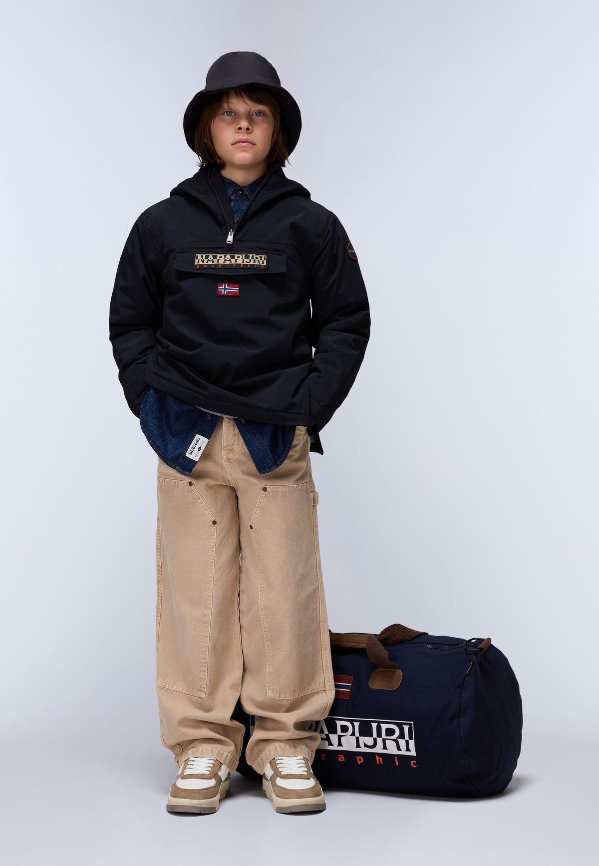 Rainforest Winter Anorak Jacket (4-16 Years) Black - 2