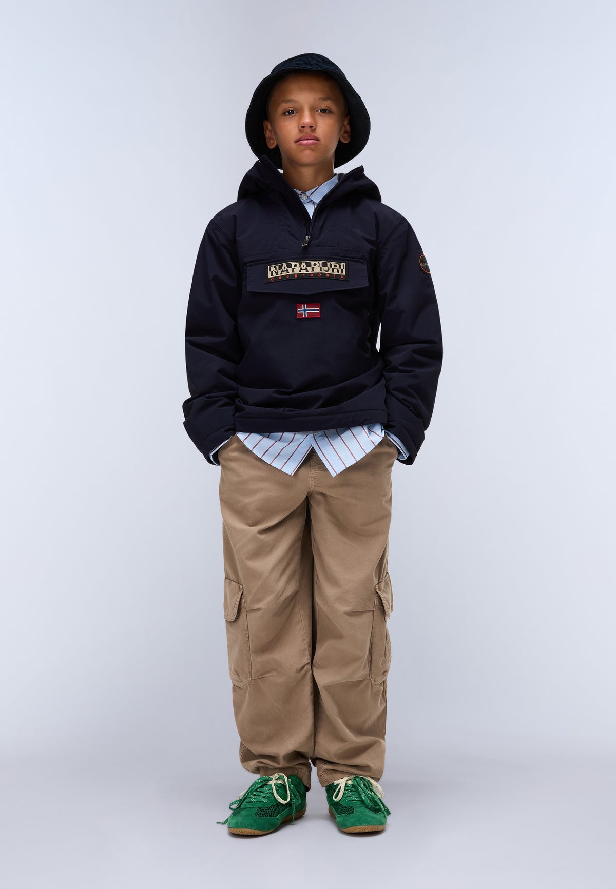 Rainforest Winter Anorak Jacket (4-16 Years) Dark Blue - 2