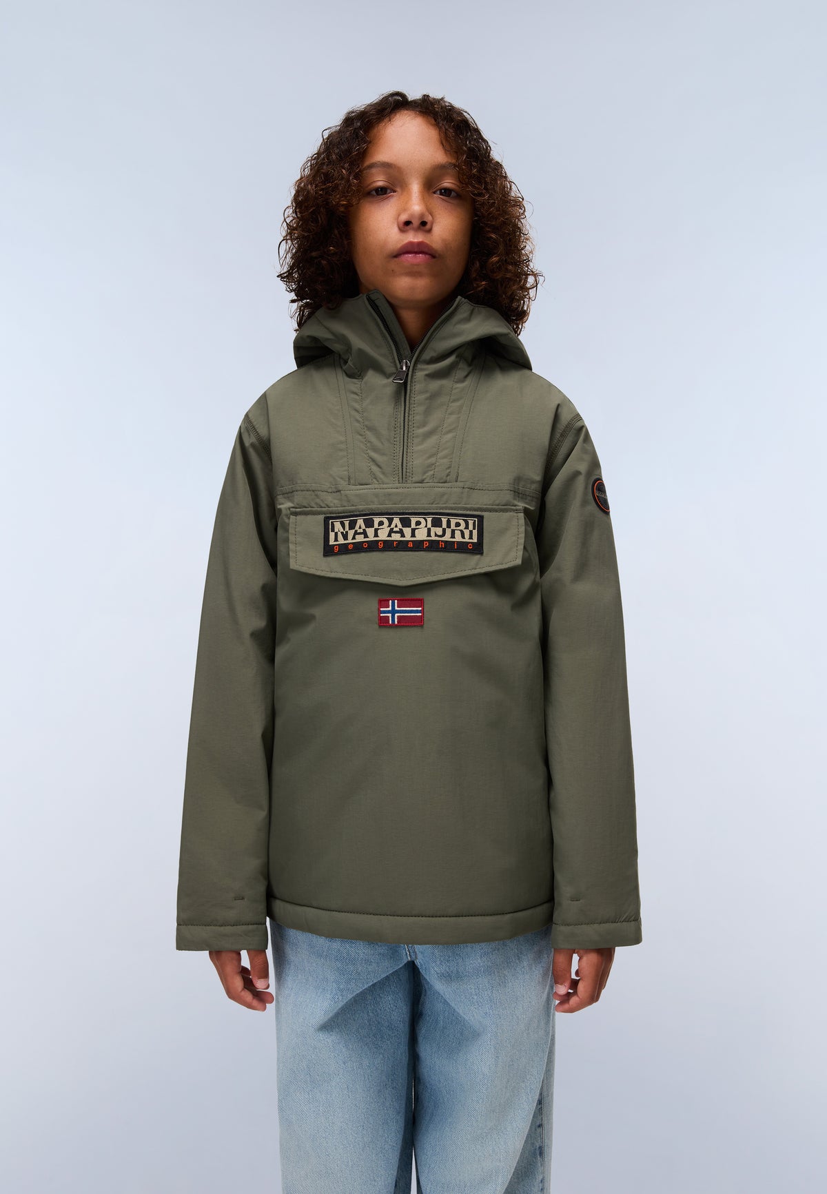 Rainforest Winter Anorak Jacket (4-16 Years) Green Tea Leaf - 4