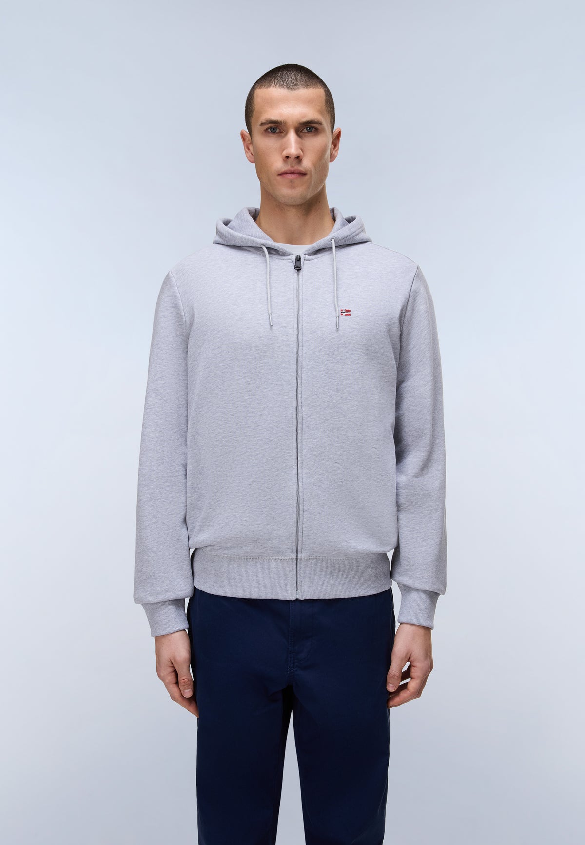 Sweat à Capuche à Fermeture Zippée Balis French Terry  - 2