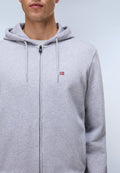 Sweat à Capuche à Fermeture Zippée Balis French Terry  - 5