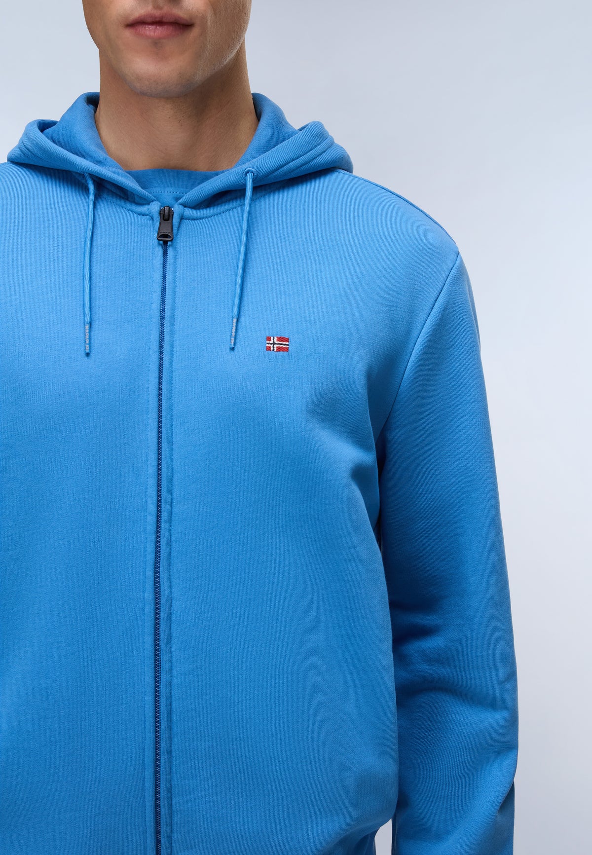 Felpa con Cappuccio e Zip Balis French Terry  - 5