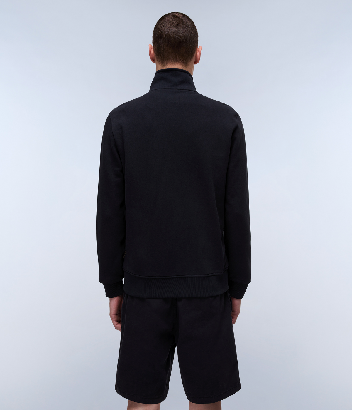 Balis French Terry Full-Zip SweatshirtBlack