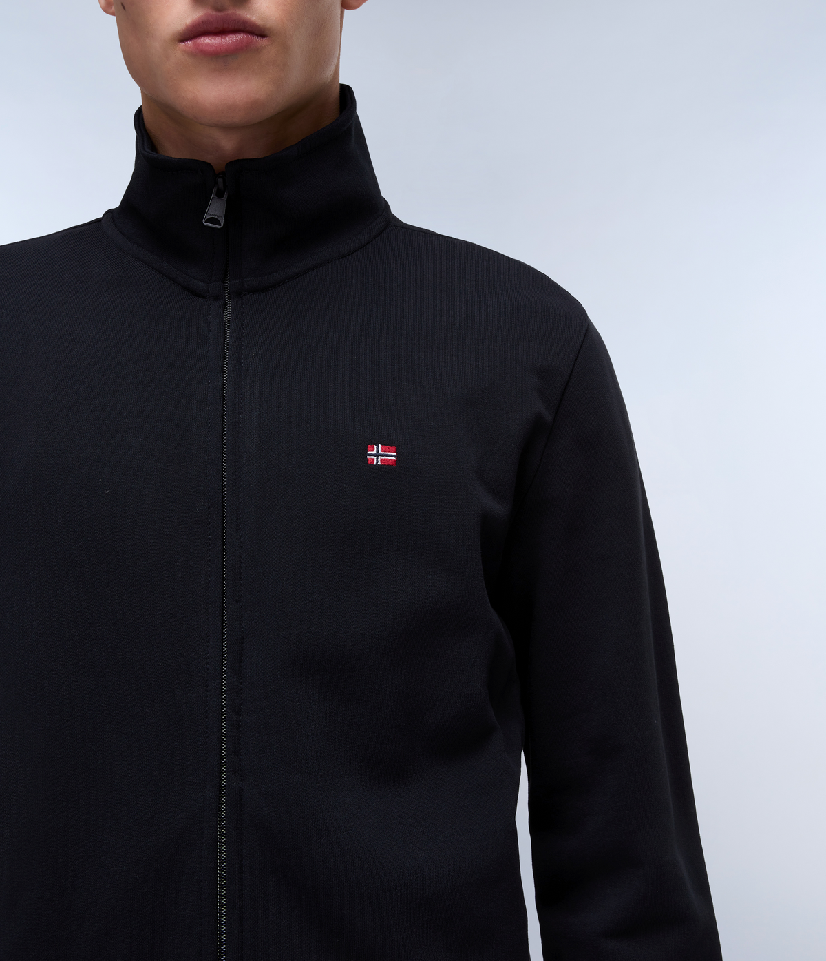 Balis French Terry Full-Zip SweatshirtBlack