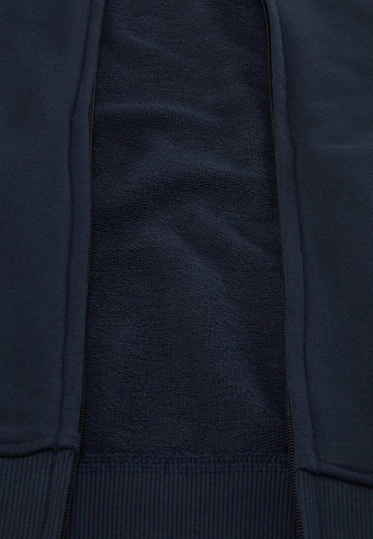 Balis French Terry Full-Zip Sweatshirt Dark Blue - 7