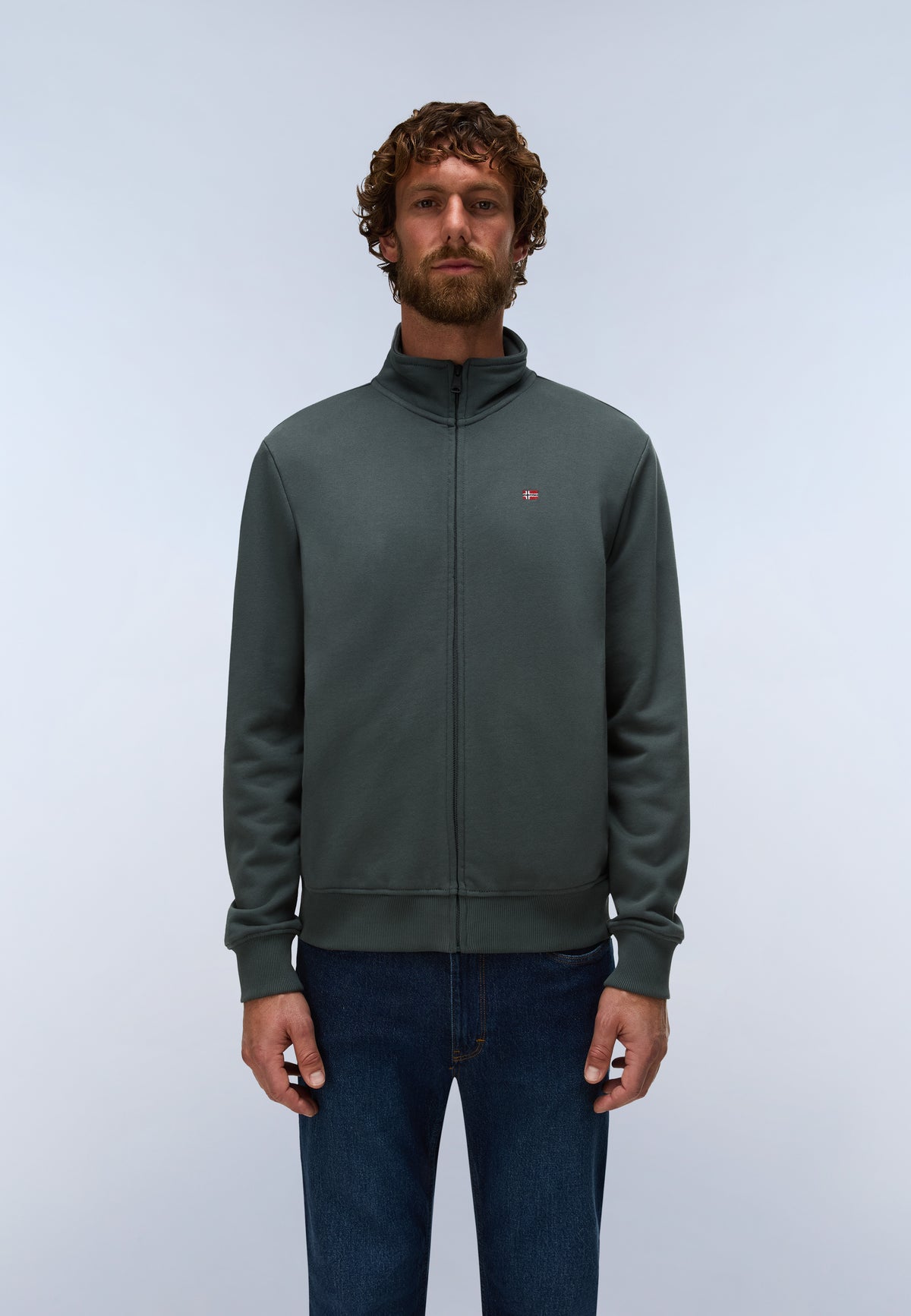 Sweat-shirt à Fermeture Zippée Balis French Terry  - 2