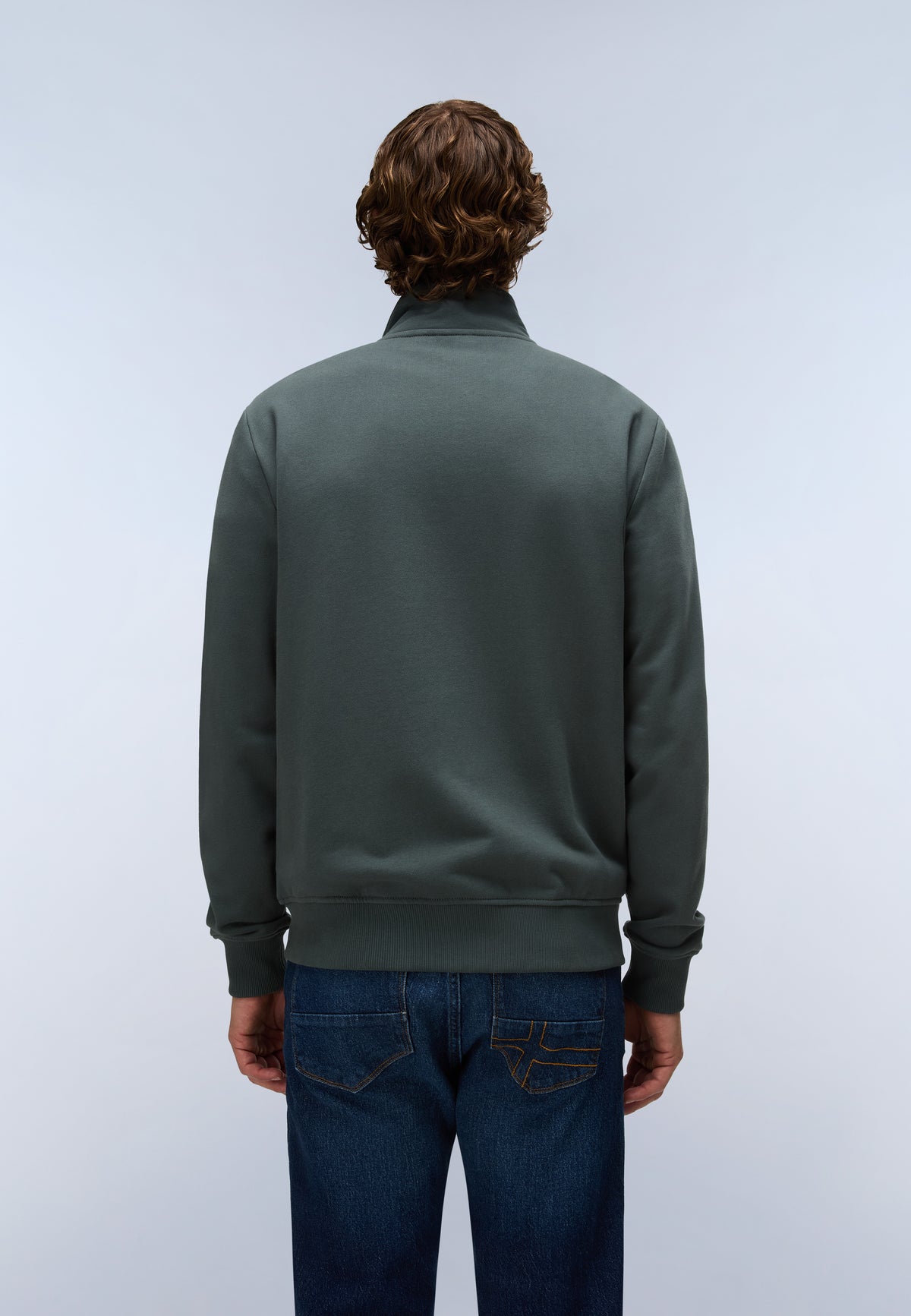 Sweat-shirt à Fermeture Zippée Balis French Terry  - 4