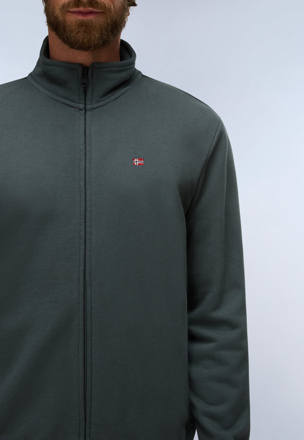 Sweat-shirt à Fermeture Zippée Balis French Terry  - 5