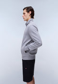 Sudadera de con Cremallera Balis French Terry Gris Shark - 3